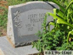 Geraldine Faye "jerry" Alley Pollard