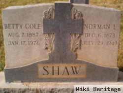 Betty Cole Shaw