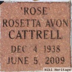 Rosetta Avon "rose" Cattrell