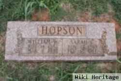 William W Hopson