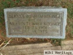 Bernice Bonham Koonce