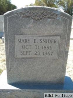 Mary E. Snider