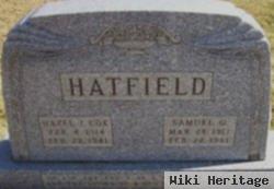 Hazel I Cox Hatfield