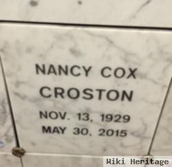 Nancy Cox Croston