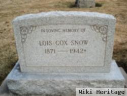 Lois "aunt Low" Anderson Snow