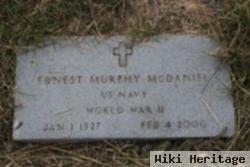 Ernest Murphy "pat" Mcdaniel