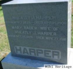 Wheatly J Harper