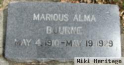 Marious Alma Bourne