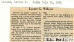 Lester G. Wilson