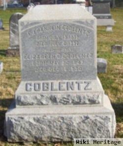 Edward Franklin Coblentz