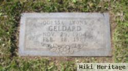 Odessa Lyons Geldard