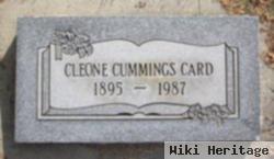 Cleone Cummings Card