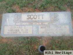 Leonard C Scott