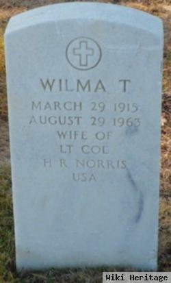 Wilma T. Norris