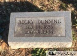 Becky Dunning