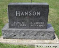 Leona M Mattern Hanson