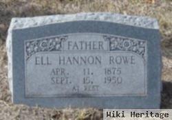 Ell Hannon Rowe