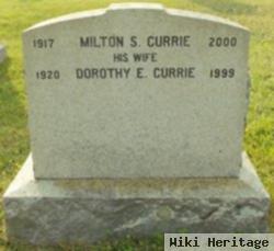 Milton S Currie