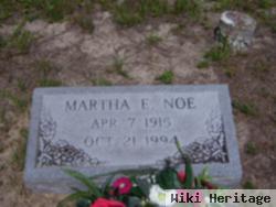 Martha E Noe