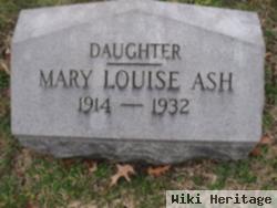 Mary L Ash