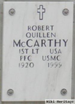 Robert Quillen Mccarthy