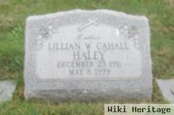 Lillian W. Cahall Haley
