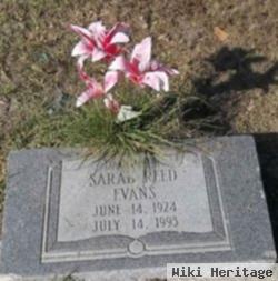 Sarah Reed Evans