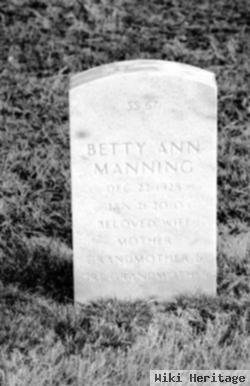 Betty Ann Manning