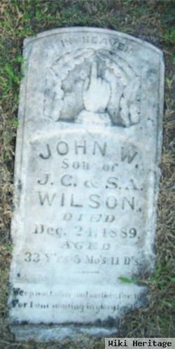 John W Wilson