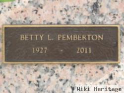 Betty L Pemberton