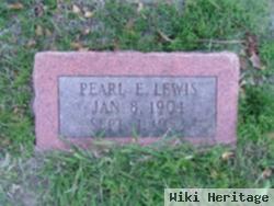 Pearl E Childress Lewis