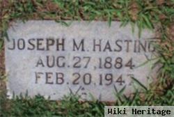 Joseph Monroe Hastings, Sr