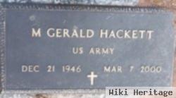 M. Gerald Hackett