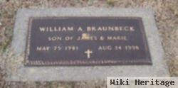 William A. Braunbeck