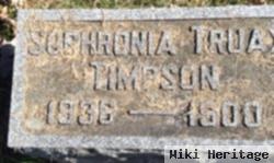 Martha Sophronia Timpson