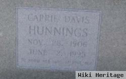 Carrie Davis Hunnings