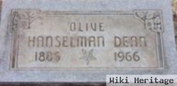 Olive Vera Hanselman Fullmer Dean