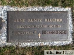 June Anna Kuntz Klucher