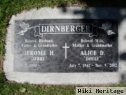 Alice Delores "dolly" Gilmour Dirnberger