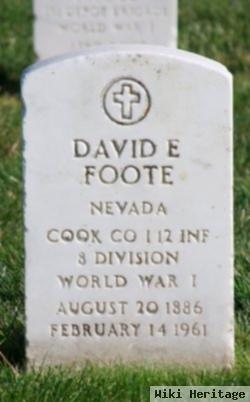 David E. Foote