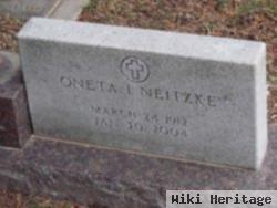 Oneta I. Neitzke