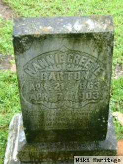 Nannie Green Barton