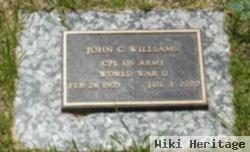 Corp John Charles Williams