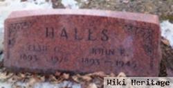 John E Halls