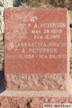 P A Peterson