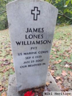 Pvt James Lones Williamson