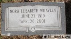 Nora Elizabeth Whaylen