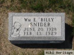 William E. "billy" Snider, Jr