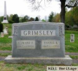 Fannie B Grimsley