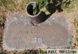 Benjamin Clifford "ben" Shields